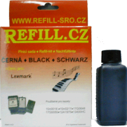 Lexmark UNI Inkoustov� sada 100ml �ern�